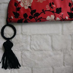 Shangai Tang silk clutch